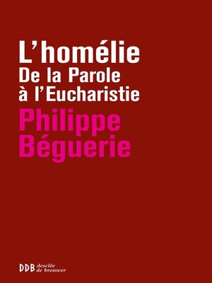 cover image of L'homélie
